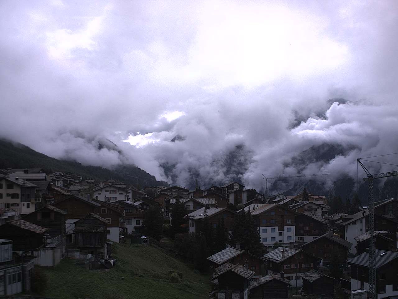 Grächen › Süden: Wallis, Schweiz: Weisshorn