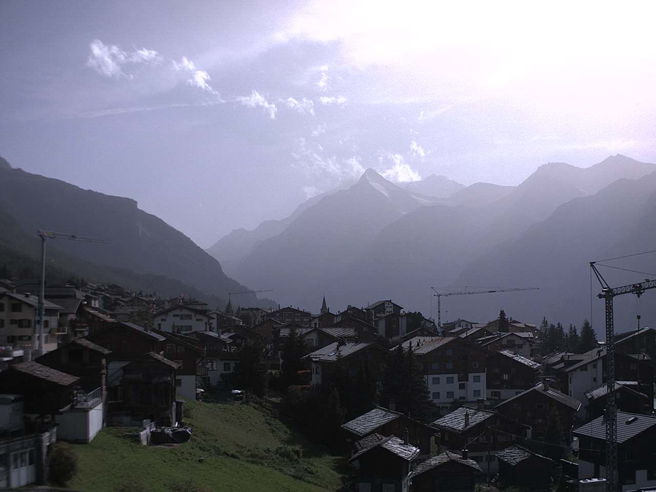 Grächen › Süden: Wallis, Schweiz: Weisshorn