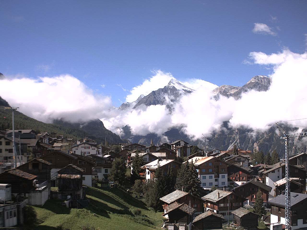 Grächen › Süden: Wallis, Schweiz: Weisshorn