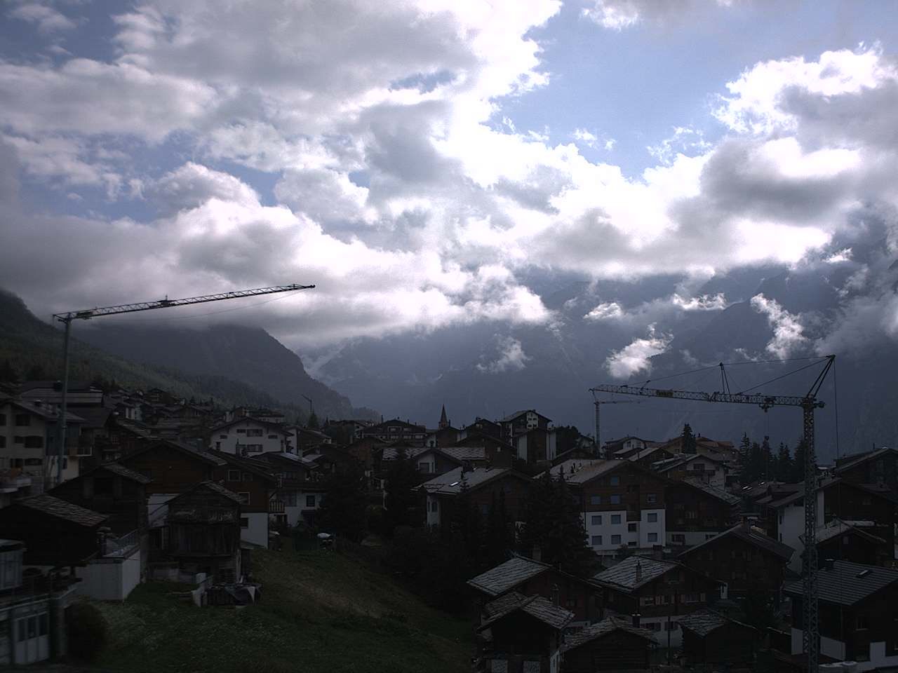 Grächen › Süden: Wallis, Schweiz: Weisshorn