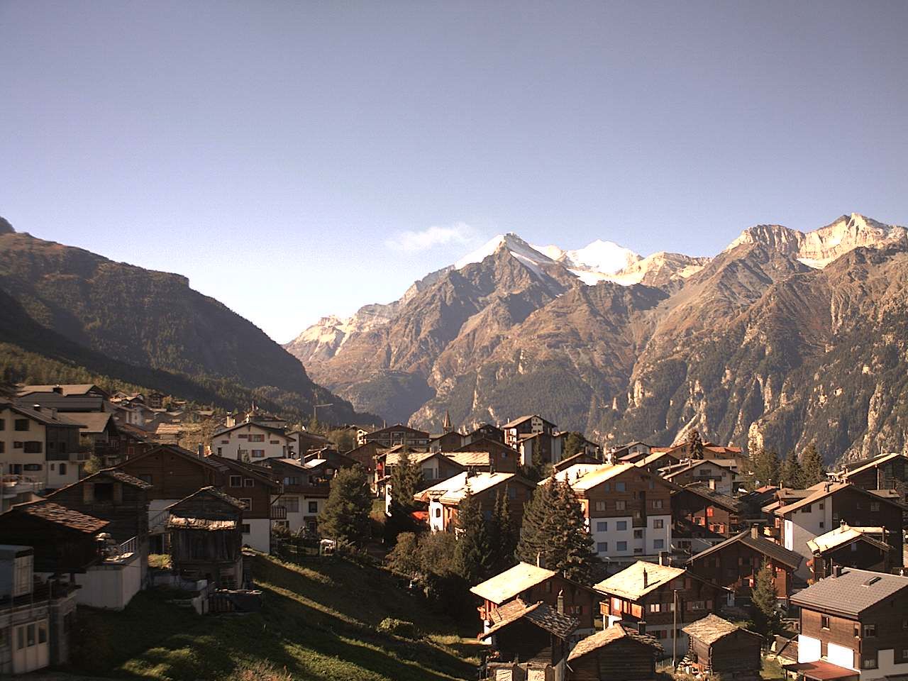 Grächen › Süden: Wallis, Schweiz: Weisshorn