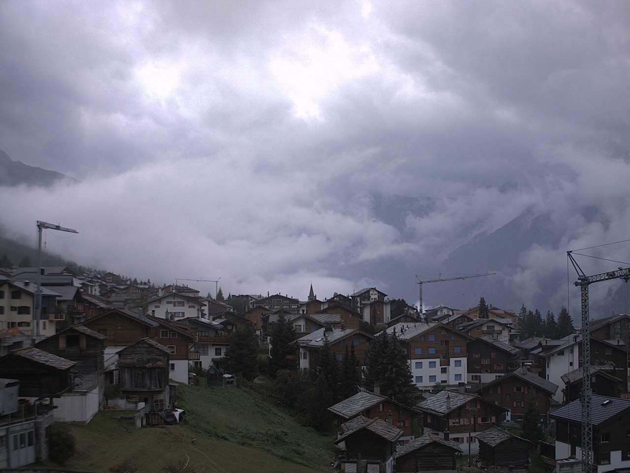 Grächen › Süden: Wallis, Schweiz: Weisshorn