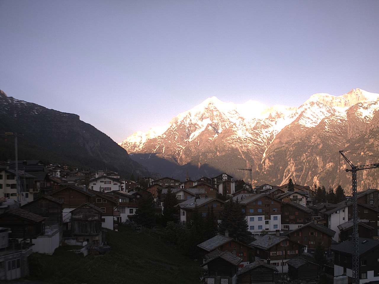 Grächen › Süden: Wallis, Schweiz: Weisshorn