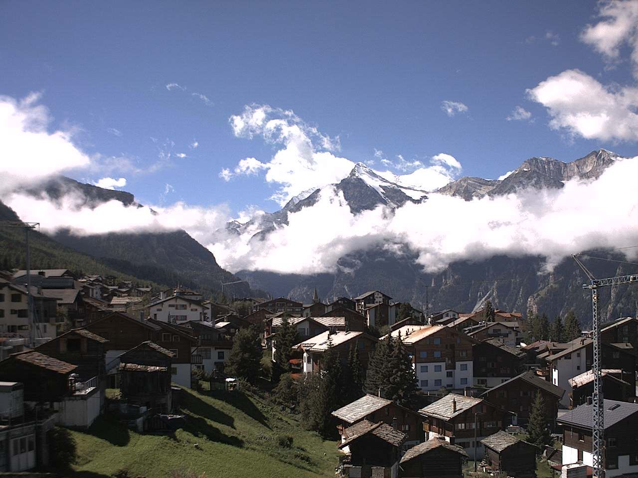 Grächen › Süden: Wallis, Schweiz: Weisshorn