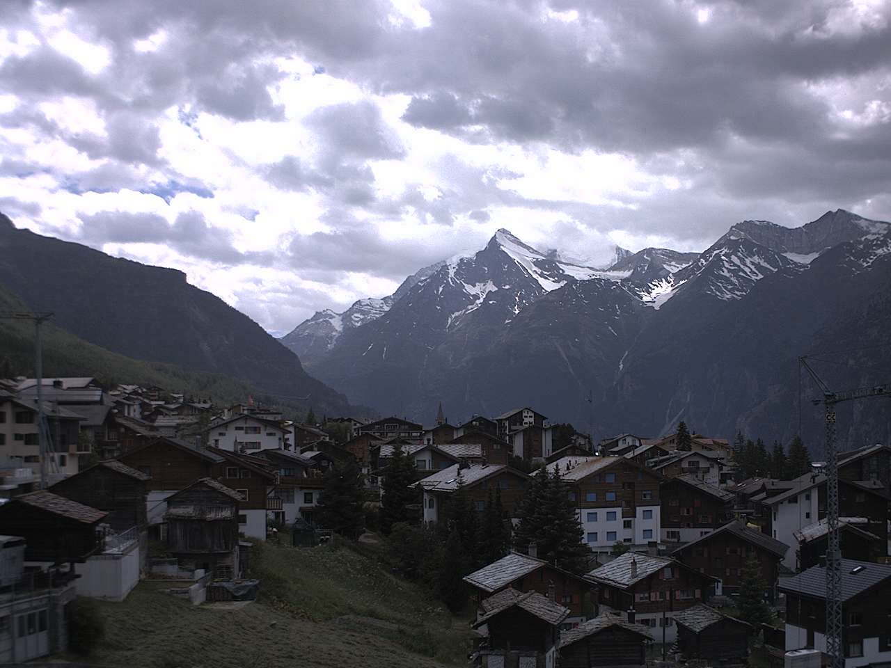Grächen › Süden: Wallis, Schweiz: Weisshorn