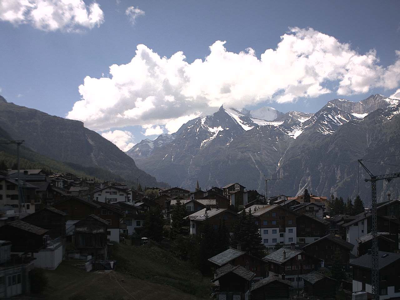 Grächen › Süden: Wallis, Schweiz: Weisshorn