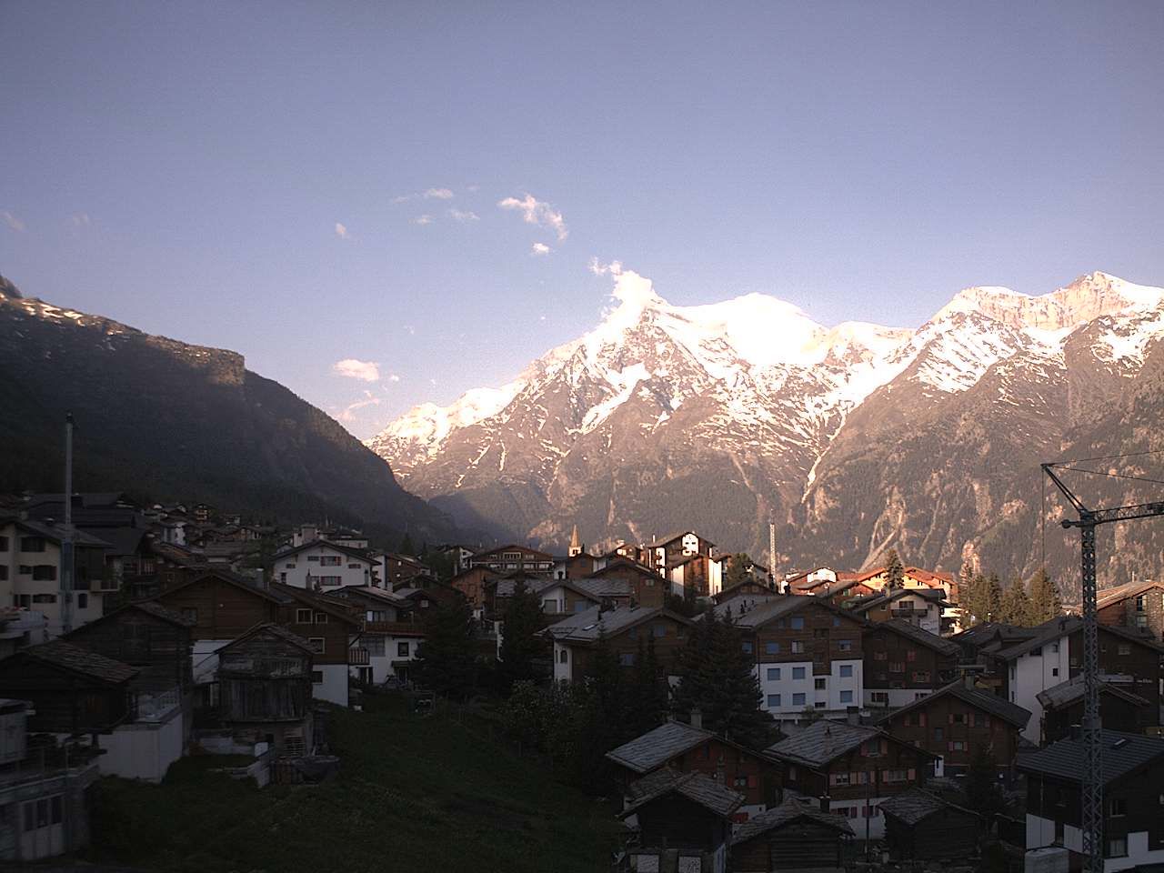 Grächen › Süden: Wallis, Schweiz: Weisshorn