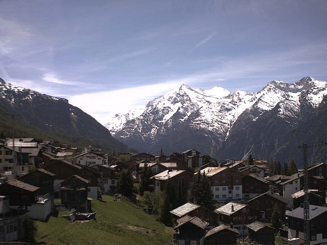 Grächen › Süden: Wallis, Schweiz: Weisshorn