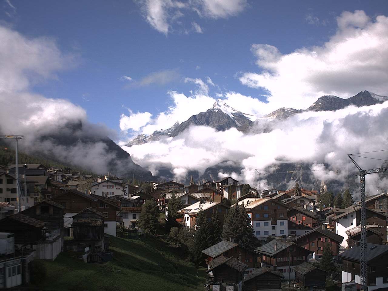 Grächen › Süden: Wallis, Schweiz: Weisshorn