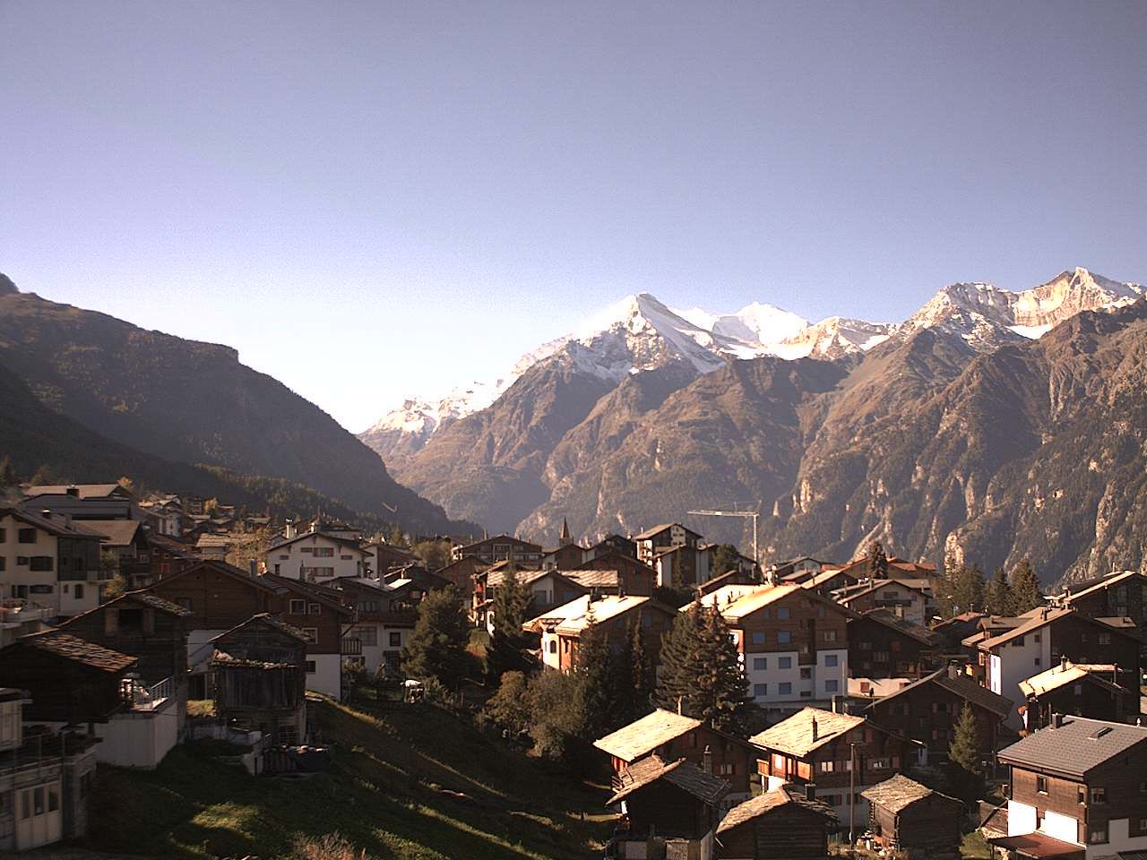 Grächen › Süden: Wallis, Schweiz: Weisshorn