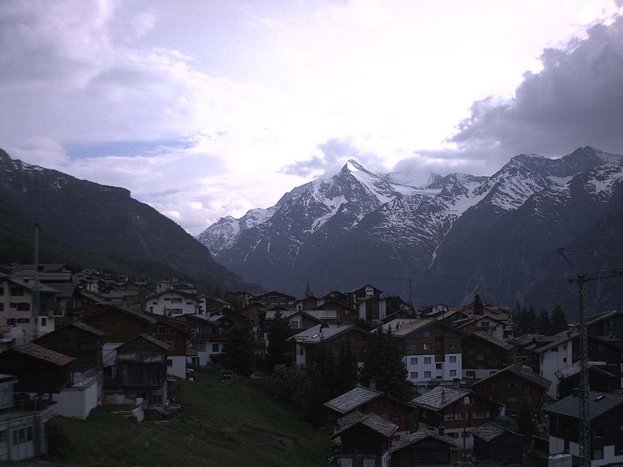 Grächen › Süden: Wallis, Schweiz: Weisshorn