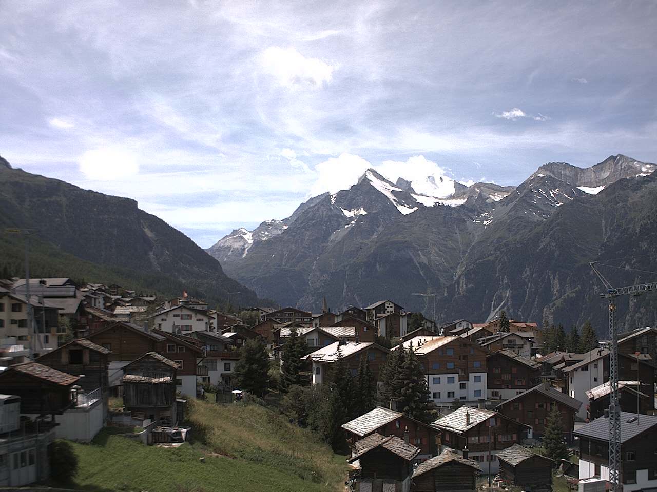 Grächen › Süden: Wallis, Schweiz: Weisshorn