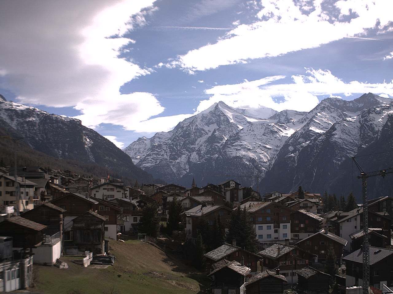 Grächen › Süden: Wallis, Schweiz: Weisshorn