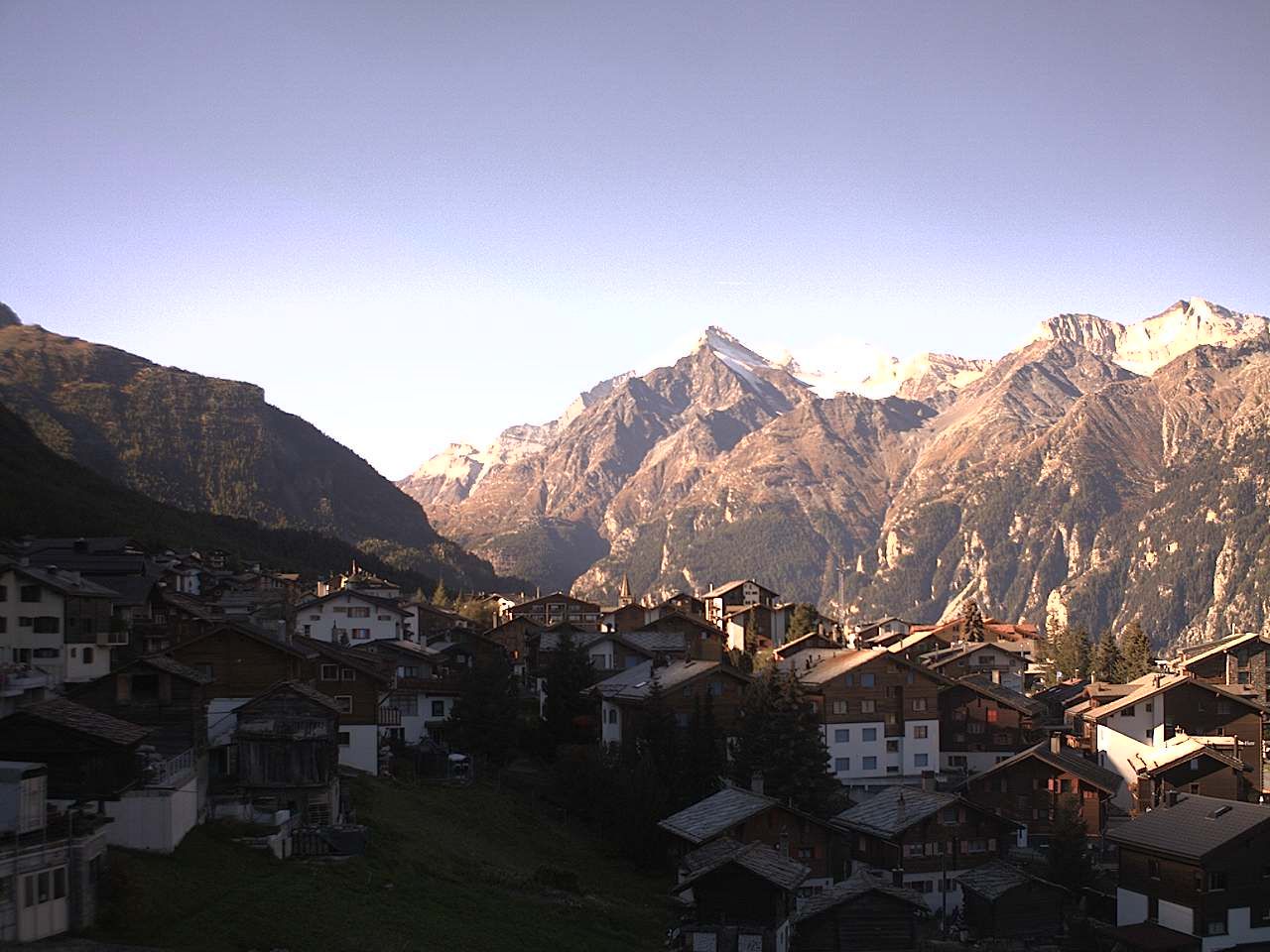 Grächen › Süden: Wallis, Schweiz: Weisshorn
