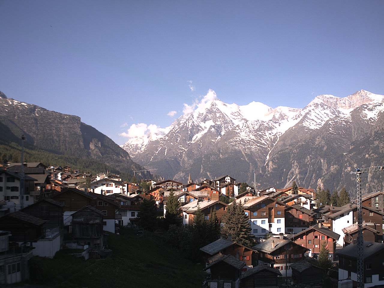 Grächen › Süden: Wallis, Schweiz: Weisshorn