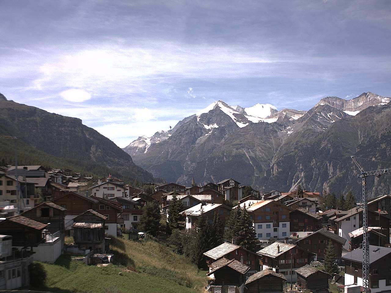 Grächen › Süden: Wallis, Schweiz: Weisshorn