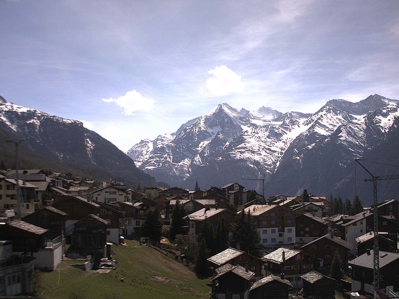 Grächen › Süden: Wallis, Schweiz: Weisshorn