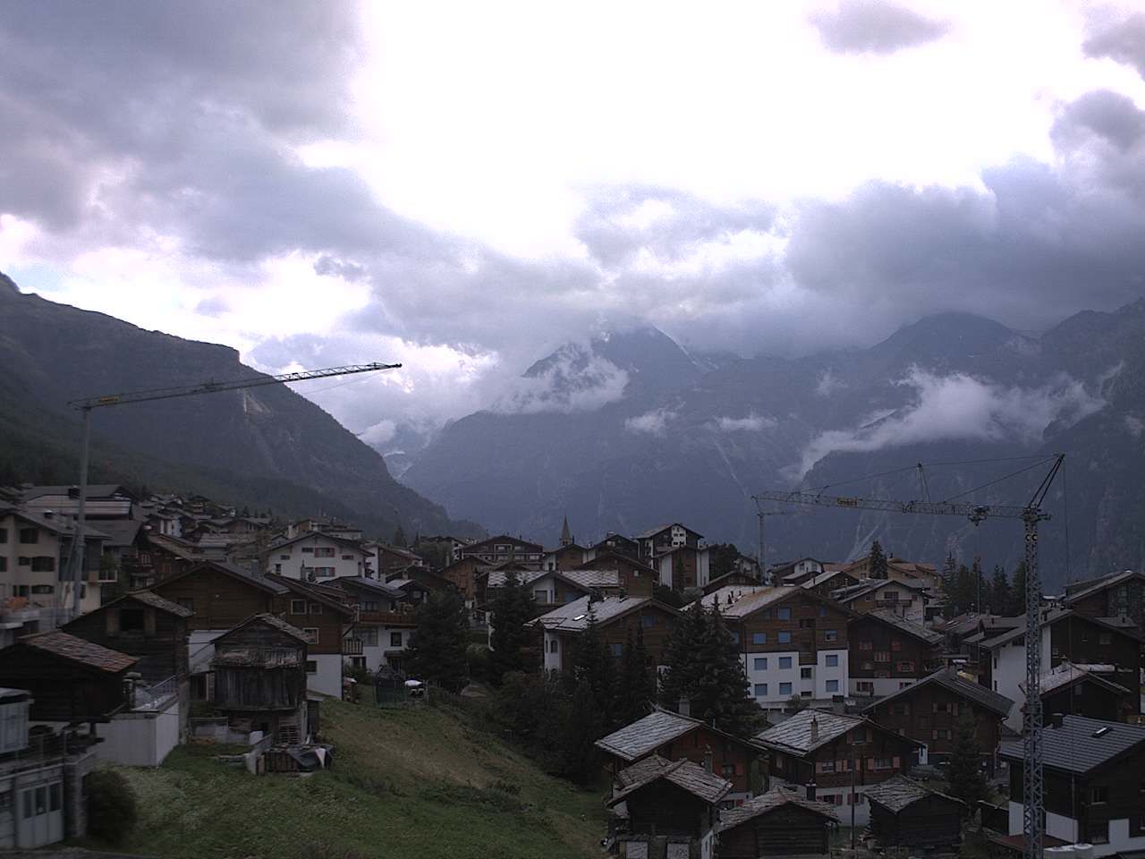 Grächen › Süden: Wallis, Schweiz: Weisshorn