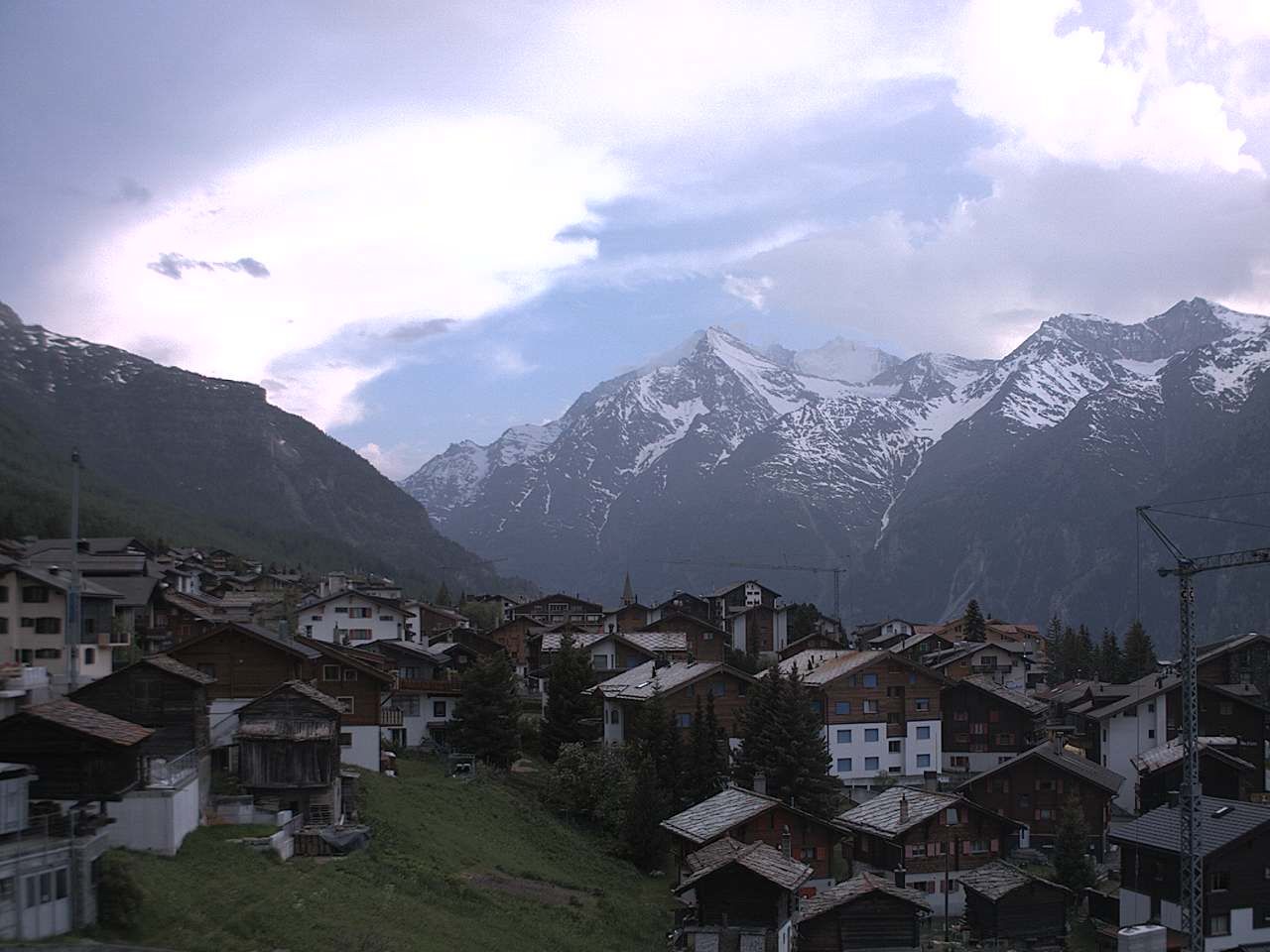 Grächen › Süden: Wallis, Schweiz: Weisshorn