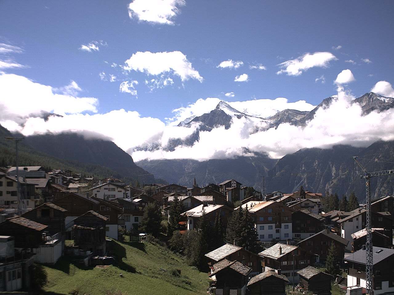 Grächen › Süden: Wallis, Schweiz: Weisshorn