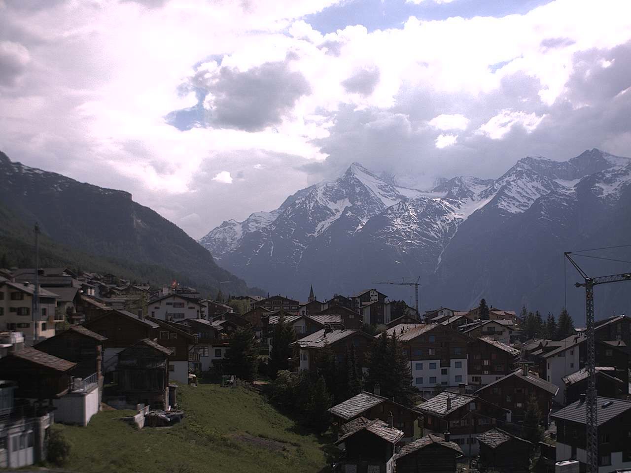 Grächen › Süden: Wallis, Schweiz: Weisshorn