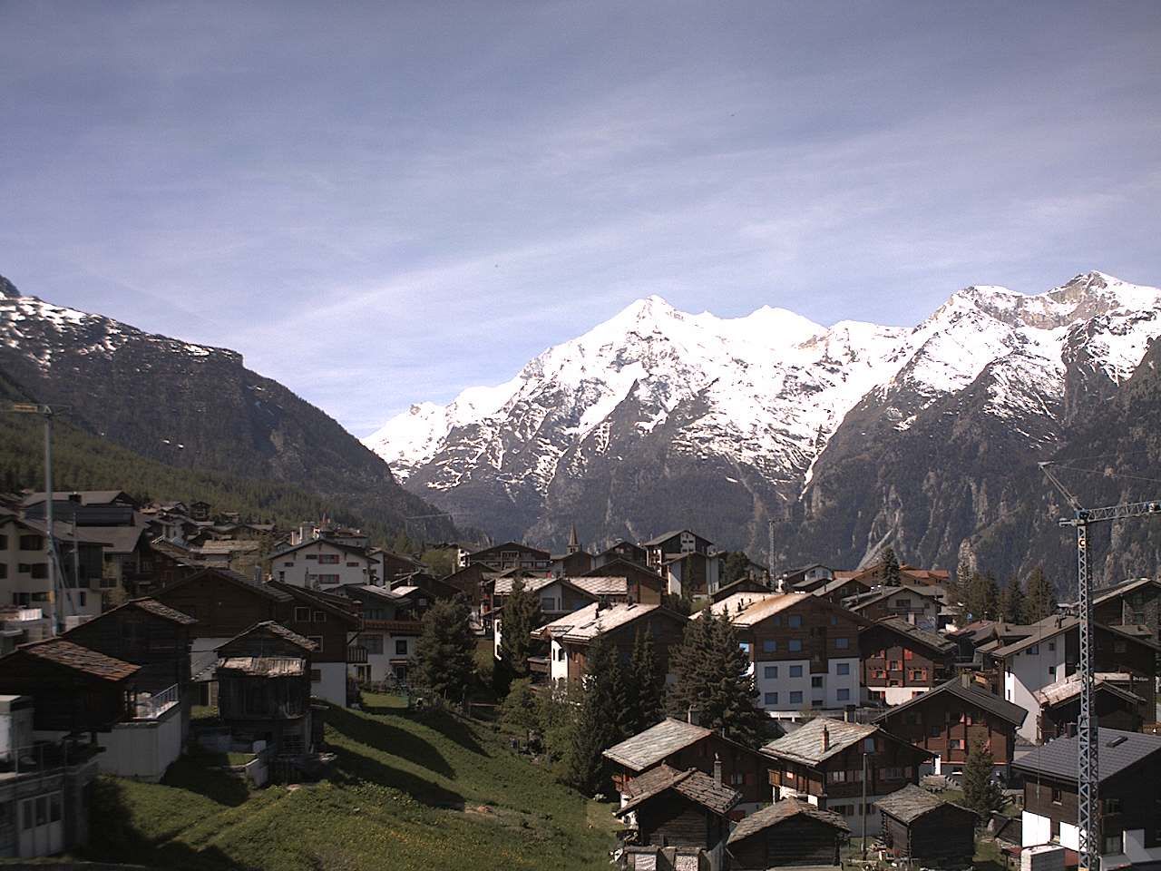 Grächen › Süden: Wallis, Schweiz: Weisshorn