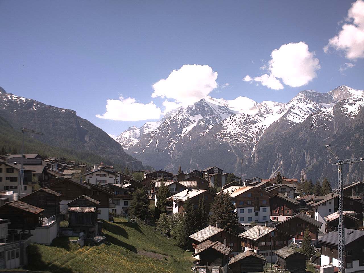Grächen › Süden: Wallis, Schweiz: Weisshorn