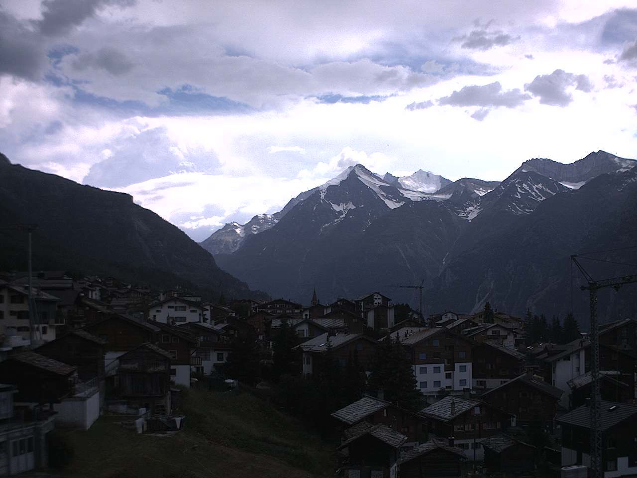 Grächen › Süden: Wallis, Schweiz: Weisshorn