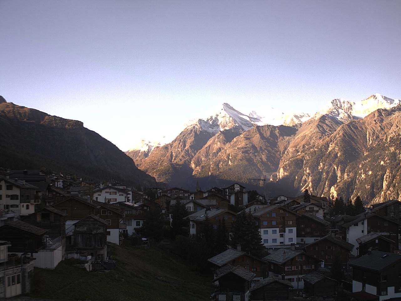 Grächen › Süden: Wallis, Schweiz: Weisshorn