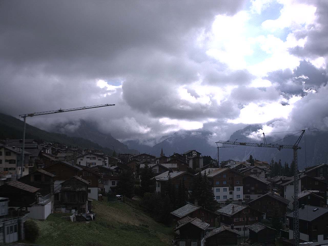 Grächen › Süden: Wallis, Schweiz: Weisshorn