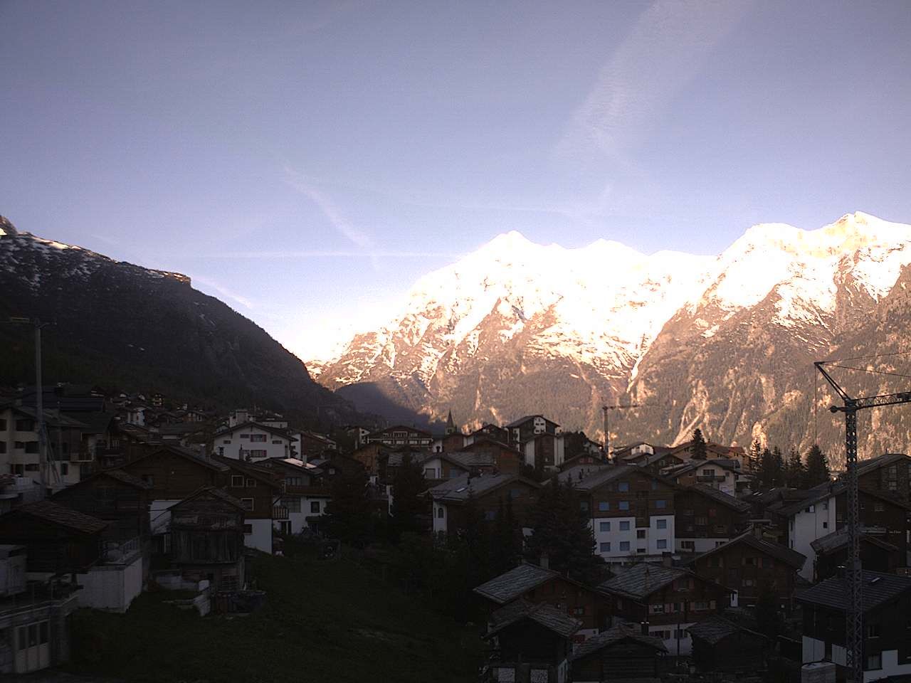 Grächen › Süden: Wallis, Schweiz: Weisshorn