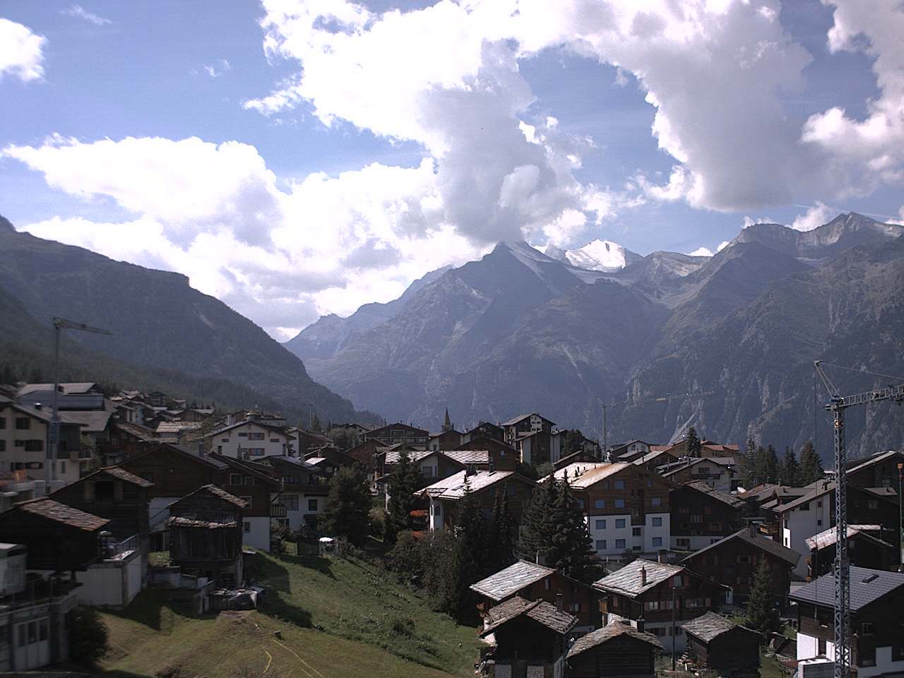 Grächen › Süden: Wallis, Schweiz: Weisshorn