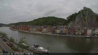Last daylight view from Dinant › North East: Citadelle de Dinant