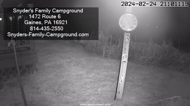 Traffic Cam Gaines: Snyder's Family Campground