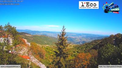 immagine della webcam nei dintorni di Miranda: webcam Schiavi di Abruzzo