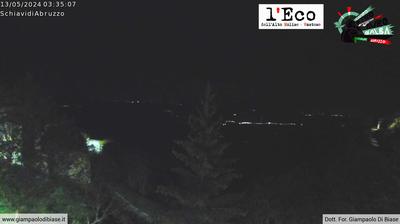 immagine della webcam nei dintorni di Montenero di Bisaccia: webcam Schiavi di Abruzzo