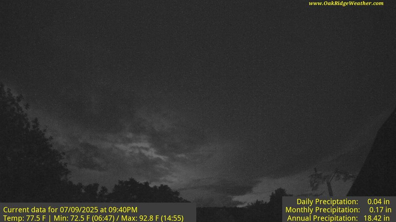 Traffic Cam Oak Ridge › North: Pilot Knob