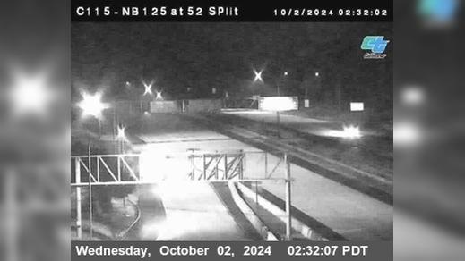 Traffic Cam Santee › North: C115) SR-125 : SR-52