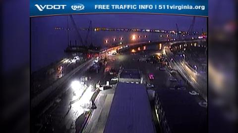 Traffic Cam Buckroe Beach: I-64 - MM 270.5 - HRBT - South Island Tower