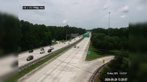 Traffic Cam Jacksonville: I-95 at US-1 - Philips Hwy