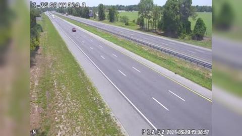 Traffic Cam Lake Panasoffkee: I-75 @ MM 319.8 SB