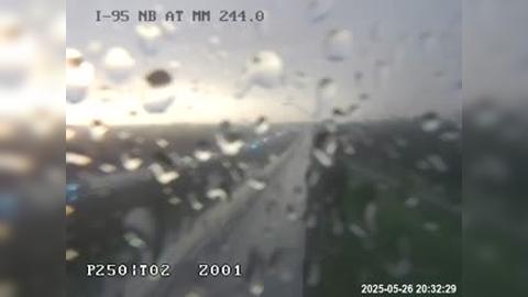 Traffic Cam Edgewater: I-95 @ MM 244 NB