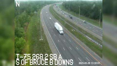 Traffic Cam Temple Terrace: I-75 at MM 268.5