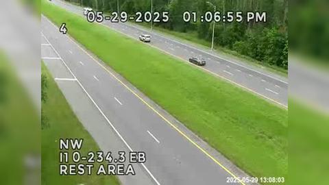 Traffic Cam Aucilla: I10-MM 234.3 EB- Jefferson Rest Area