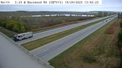 Traffic Cam Council Bluffs: CB - I-29 @ Basswood Road (15)