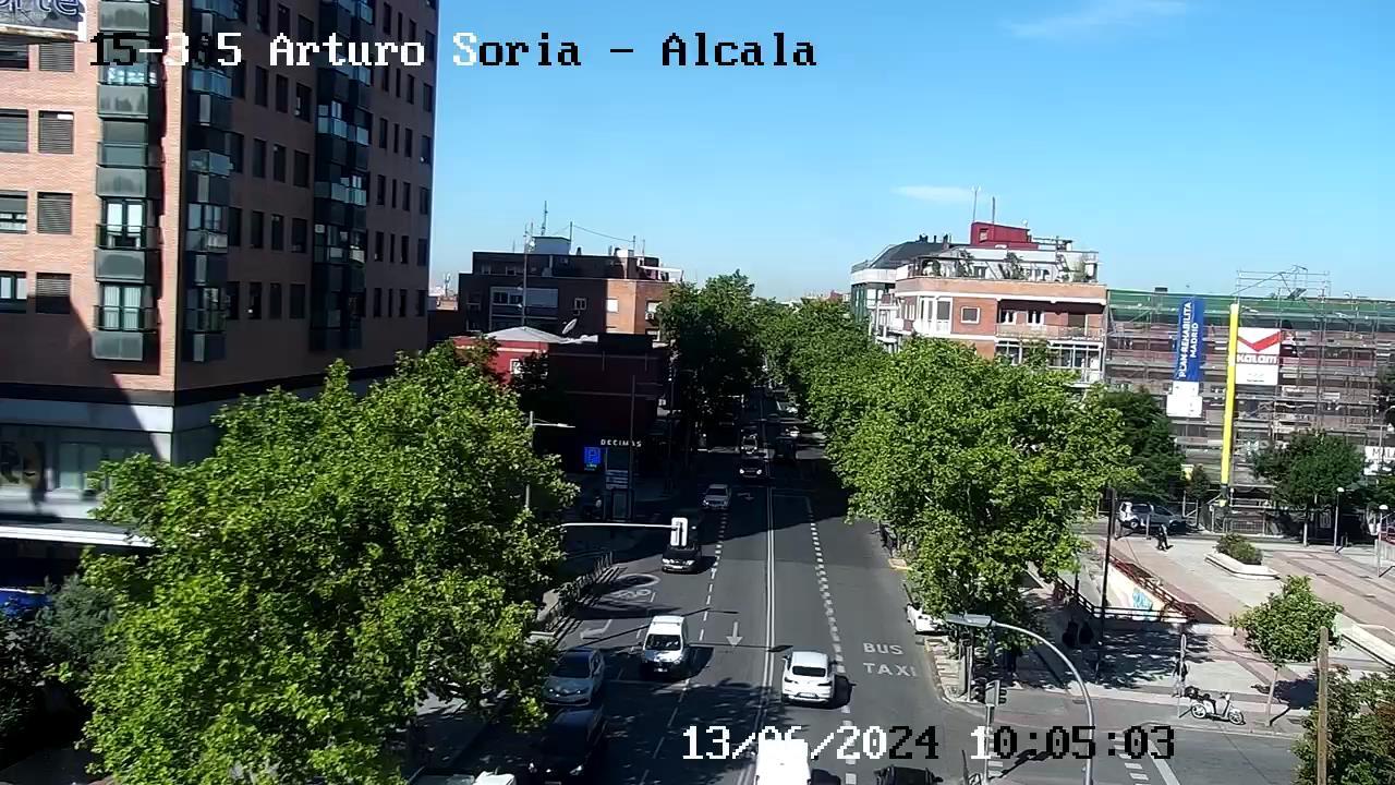 Traffic Cam Quintana: ARTURO SORIA - ALCALA