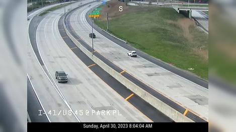 Traffic Cam Avenues West: I-41/US 45 at Park Place