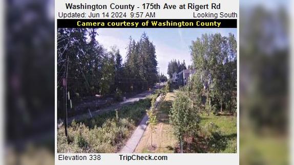 Traffic Cam Sexton Mountain: Washington County - 175th Ave at Rigert Rd