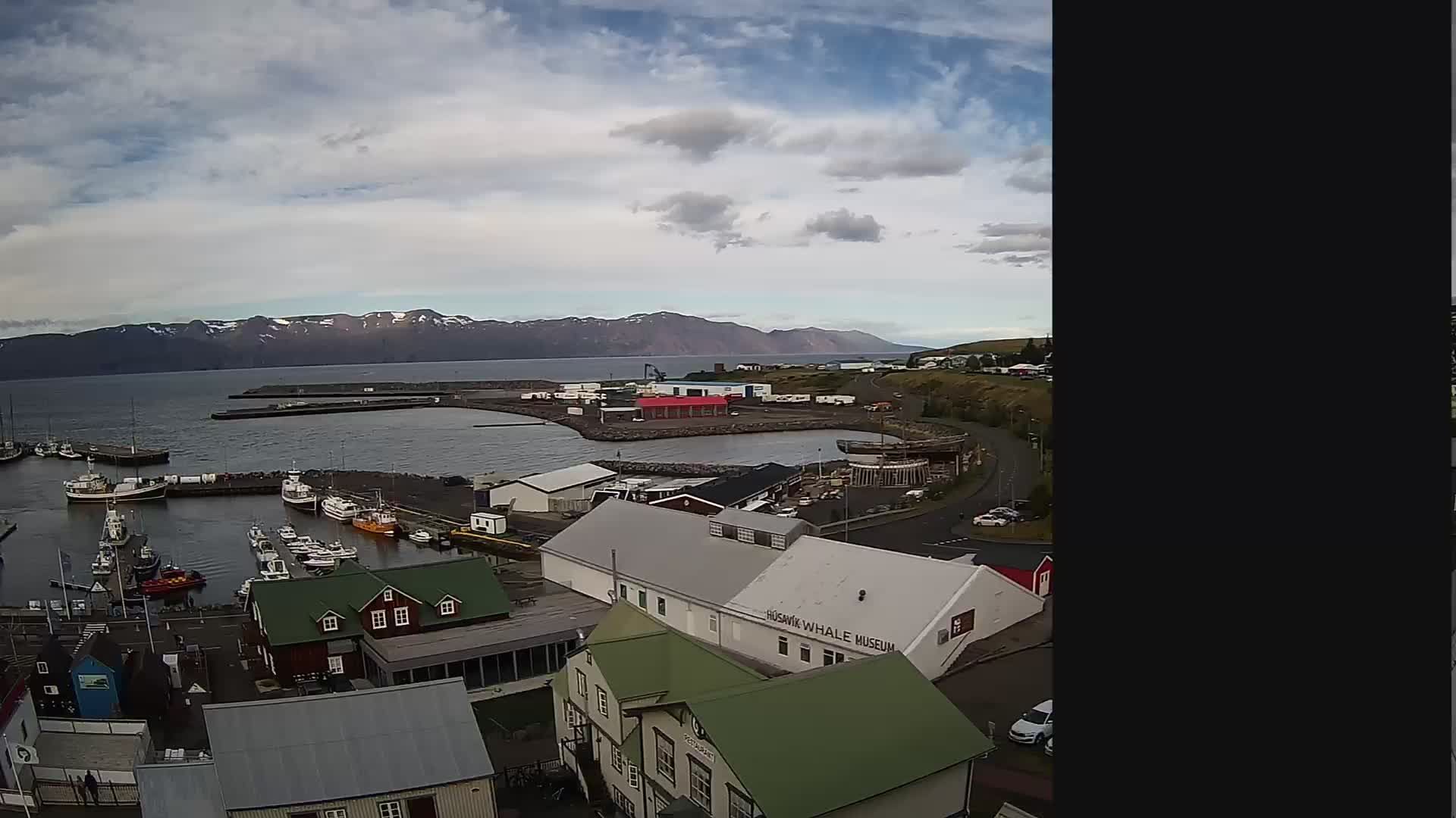 Traffic Cam Husavik › North-West: Húsavík