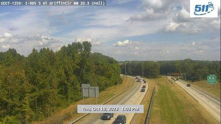 Traffic Cam Gainesville: GDOT-CAM-I-985-020--1